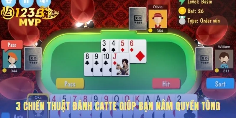 Catte | Hướng Dẫn Chơi 6 Lượt Và Chiến Thuật Tại 123 4 Chiến thuật Catte giúp bạn kiểm soát hoàn toàn cục diện ván đấu