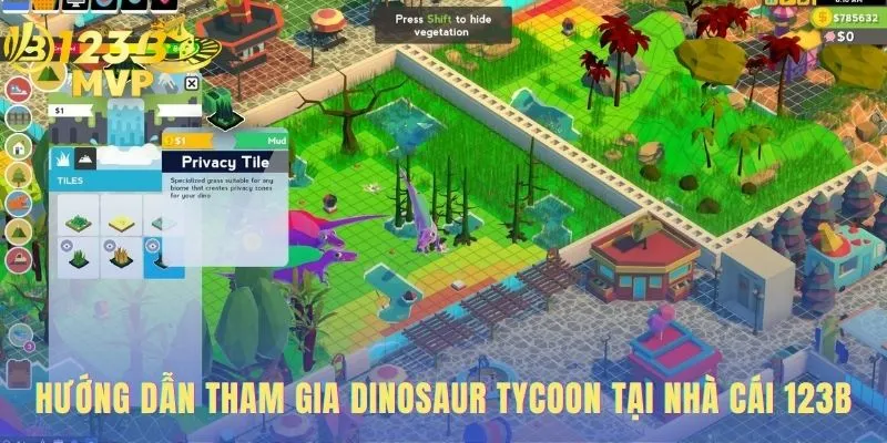 Dinosaur Tycoon - Hướng Dẫn Chơi Và Hạ Boss Tại 123B 4 Hướng dẫn chơi dinosaur tycoon tại 123B qua 4 bước đơn giản
